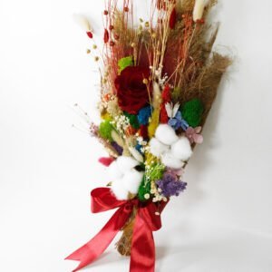 Buchet cu Trandafir Criogenat și Licheni Cadouri de Valentine's Day